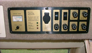 VW T25 Autosleeper VHT Control Panel