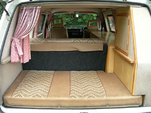 VW T25 Autosleeper VX50 Tailgate View