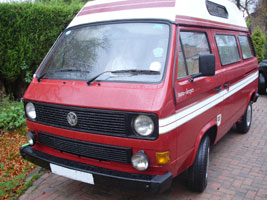 1988 VW T25 Autosleeper VHT Red