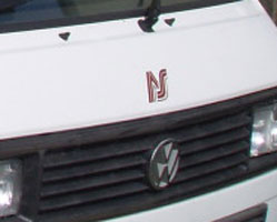 VW T25 Autosleeper Trident Front Badge Sticker