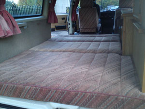 VW T25 Autosleeper Trident Lower Bed
