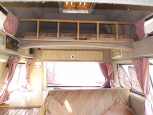 VW T25 Autosleeper Trident Roof Bed