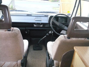 Volkswagen Autosleeper VX50 Front Seats