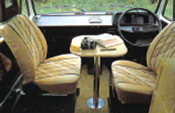 VW T25 Autosleeper VX50 Front Table